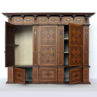 17th century Dutch Alcove Bed